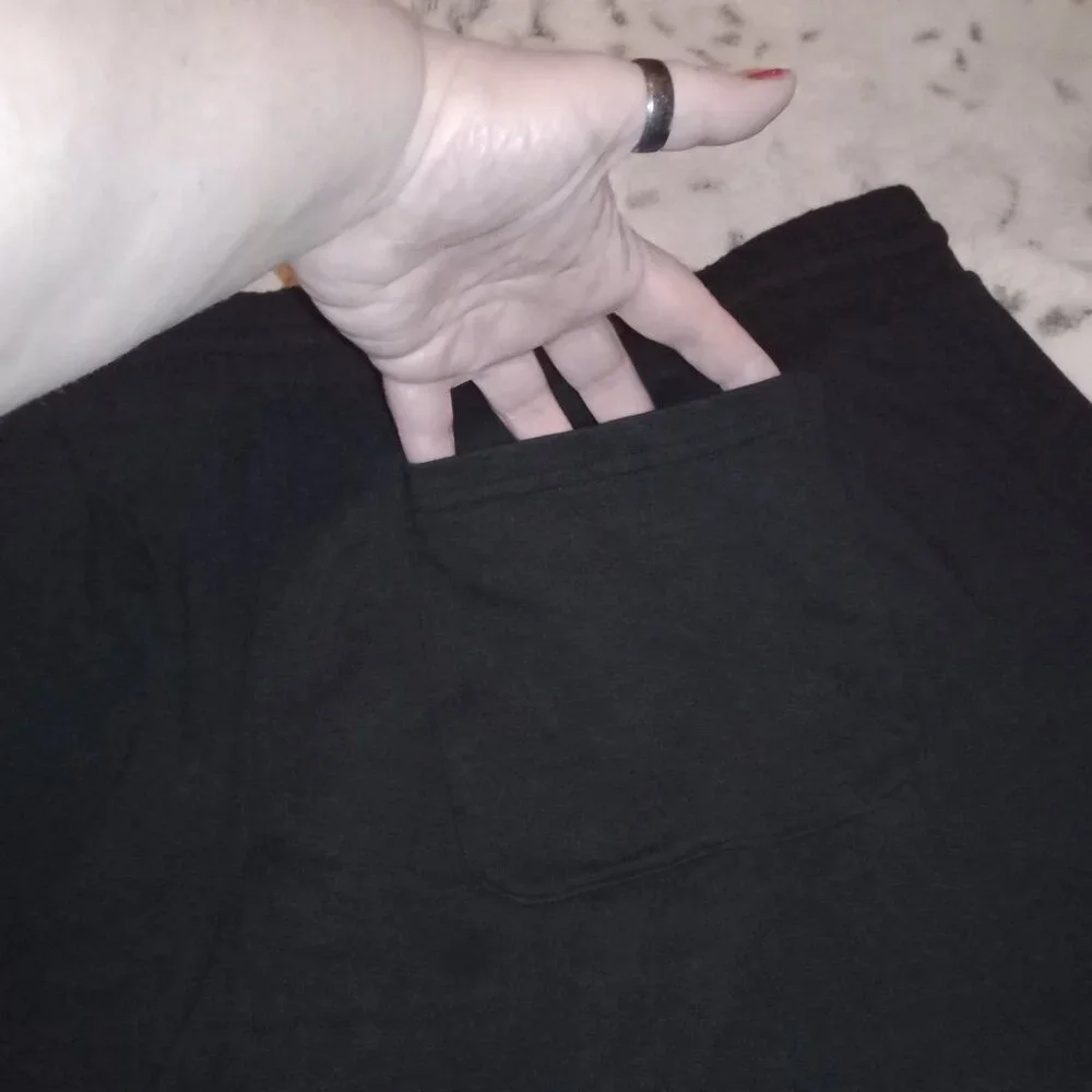 Lot of 2 Terra & Sky Loose Fit Cropped Capri Sweatpants Plus Size 3X (24W/26W) - Picture 15 of 15